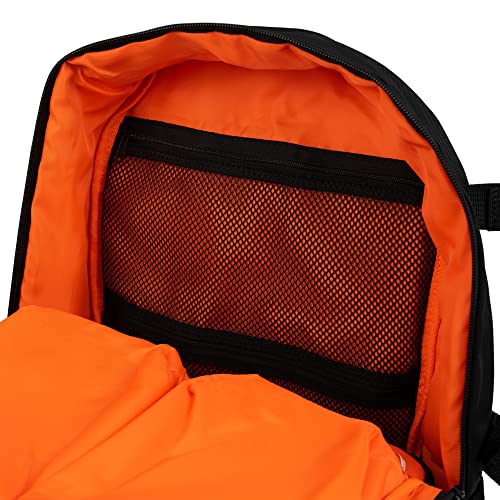 Best360 Camera Backpack, Black and Orange, One Size