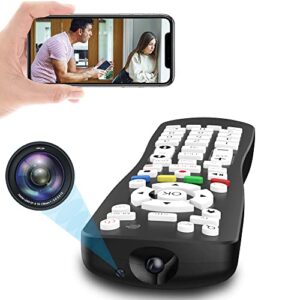 obdeprlone spy camera hidden camera wifi tv remote control with hidden camera wireless fhd 1080p portable mini spy camera for home security and office nanny cam
