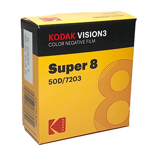 Kodak Super 8 Color Negative VISION3 50D 7203 / 50ft Cartridge