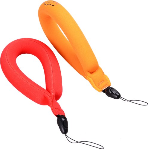 Nordic Flash Waterproof Camera Float - Pack of 2 - Red & Orange