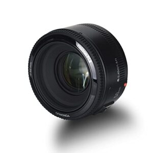 yongnuo yn50mm f1.8c lens, large aperture auto focus lens, 50mm f1.8 for canon ef mount eos cameras