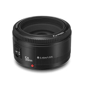 YONGNUO YN50mm F1.8C Lens, Large Aperture Auto Focus Lens, 50MM F1.8 for Canon EF Mount EOS Cameras