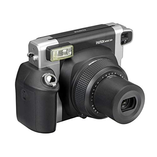 Fujifilm Instax Wide 300 Instant Film Camera (Black) and Instax Wide Instant Film, 20 Exposures