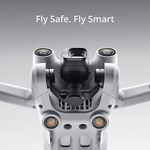 DJI Mini 3 Pro (DJI RC) & Fly More Kit Plus – Lightweight and Foldable Camera Drone with 4K/60fps Video, 47-min Flight Time, Tri-Directional Obstacle Sensing, Ideal for Aerial Photography