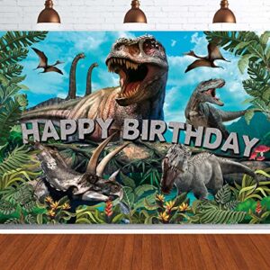 dinosaur backdrop,7x5ft dinosaurs background dinosaur birthday backdrop party decor dinosaur world banner dinosaur theme birthday party backdrop supplies for kids