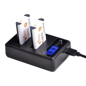 np-bx1 np bx1 battery and charger with lcd display replacement for sony cyber-shot m8 dsc-hx80 hx90v hx95 hx99 hx350 rx1 rx1r ii rx100 fdr-x3000 hdr-as50 as300 camera