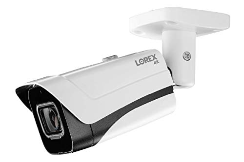 Lorex 4K (8MP) Ultra HD Analog Indoor/Outdoor Metal Security Add-On Camera with Audio & Color Night Vision (Requires Recorder)