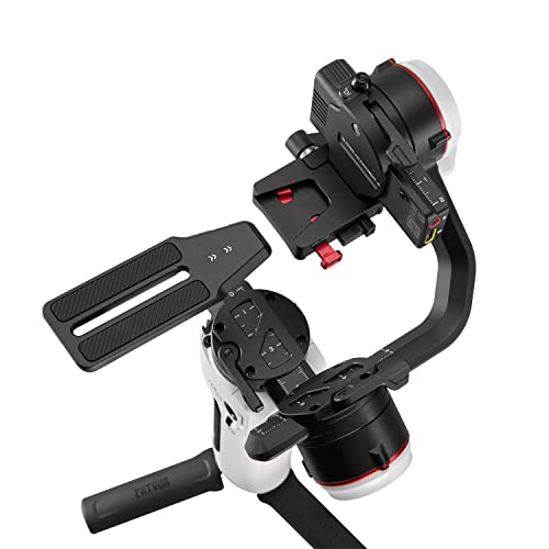 Zhi yun Crane M3 Combo, Handheld 3-Axis Gimbal Stabilizer Compatible w/ Mirrorless Camera Smartphone Action Cams,Tripod Phone Clip Included