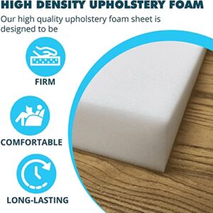 Foamma High Density Outdoor Cushion Replacement for Patio Furniture Premium Comfort and Support 5” x 22” x 24” Cover Not Included