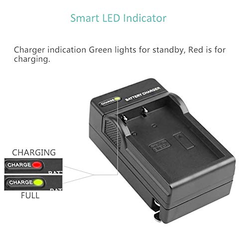 Venwo 2 Pack NB-6L/NB-6LH Battery and Charger kit Compatible with Canon PowerShot SX540 HS, SX530 HS, SX520 HS, SX510 HS, SX500 HS, SX170 is,SX700 HS, SX710 HS,SX610 HS, SX600 HS, S120, D20, D30, S90