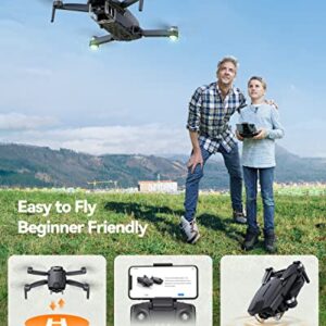 Ruko Mini Drones with Camera for Adults 4K, 3 Batteries 90 Mins Long Flight Time, GPS Features, Brushless Motor, Return to Home, Light Weight 245g, Drone for Beginners, 5Ghz WiFi Live Video Transmission