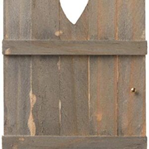 Touch of Nature Mini Fairy Garden Wooden Door, 6 by 4-Inch, Wood