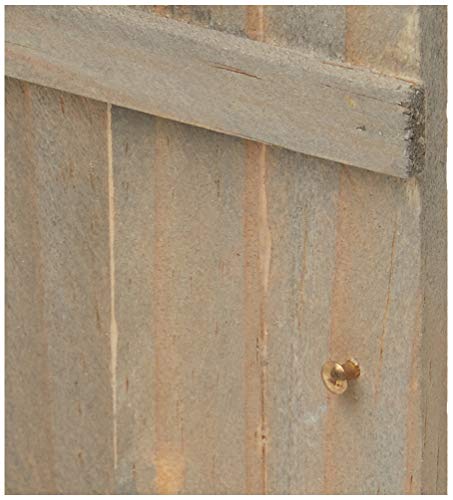 Touch of Nature Mini Fairy Garden Wooden Door, 6 by 4-Inch, Wood