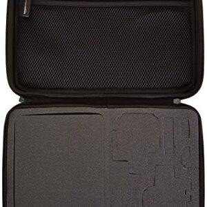 Amazon Basics Large Carrying Case for GoPro And Accessories - 13 x 9 x 2.5 Inches, Black