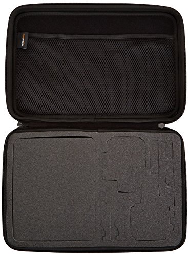 Amazon Basics Large Carrying Case for GoPro And Accessories - 13 x 9 x 2.5 Inches, Black