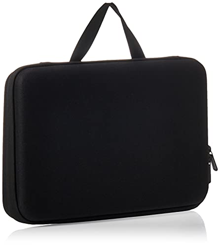 Amazon Basics Large Carrying Case for GoPro And Accessories - 13 x 9 x 2.5 Inches, Black