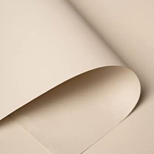 Kate Seamless Paper Backdrop for Photography Beige Cream Photo Backdrop Paper (53''x16.4' Ivorine)