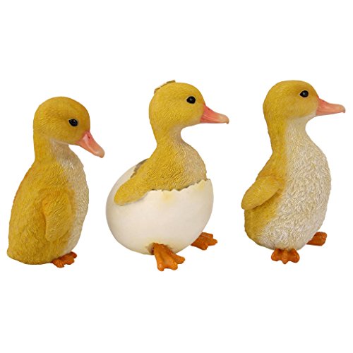 Design Toscano Duckling Brood Garden Statues: Set of Three