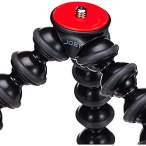 JOBY Gorillapod 1K Stand. Lightweight Flexible Tripod 1K Stand for Mirrorless Cameras or Devices Up to 1Kg (2.2Lbs). Black/Charcoal