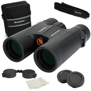 celestron – outland x 8×42 binoculars – waterproof & fogproof – binoculars for adults – multi-coated optics and bak-4 prisms – protective rubber armoring