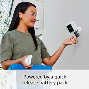 Introducing Ring Spotlight Cam Plus, Battery | Two-Way Talk, Color Night Vision, and Security Siren (2022 release) - Black