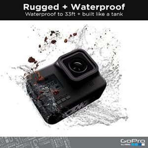 GoPro HERO8 Black - Waterproof Action Camera with Touch Screen 4K Ultra HD Video 12MP Photos 1080p Live Streaming Stabilization