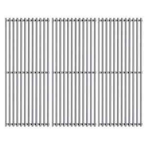 Htanch SF1593(3-Pack) 16 1/4" Stainless Steel Cooking Grates Grid for Backyard BY12-084-029-98, BY13-101-001-13, BY14-101-001-04, Uniflame GBC1059WB, GBC1059WB-C, GBC1059WE-C, GBC1069WB-C, GBC1143W-C