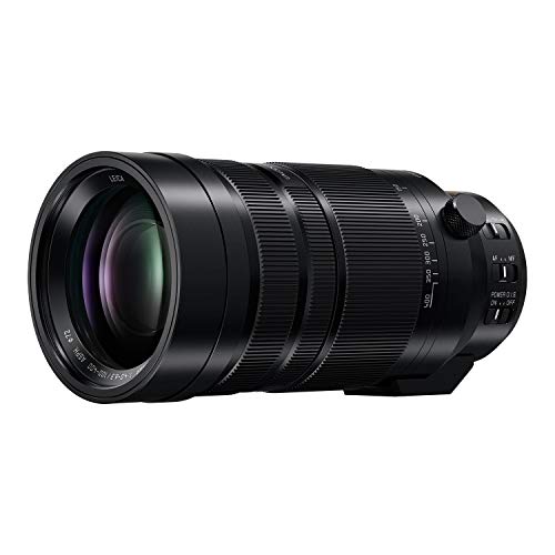 PANASONIC LUMIX G LEICA DG VARIO-ELMAR PROFESSIONAL LENS, 100-400MM, F4.0-6.3 ASPH., MIRRORLESS MICRO FOUR THIRDS, POWER OPTICAL I.S., H-RS100400 (USA BLACK)