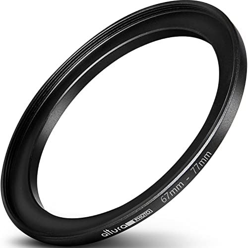 Altura Photo 67-77MM Step-Up Ring Adapter (67MM Lens to 77MM Filter or Accessory)