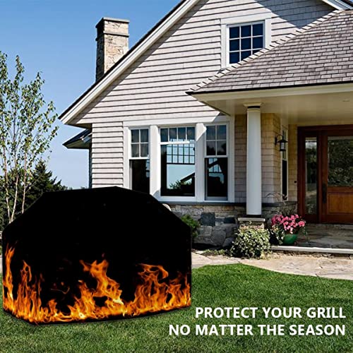 BBQ Cover Grill Cover Summer Yard Tools Garden high 44 48 51 inch Moisture-Proof Fryer Barbecue Black Grill Covers