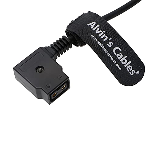 Alvin's Cables D-Tap Male to Dtap Female Coiled Extension Cable for DSLR Rig Anton Bauer Battery