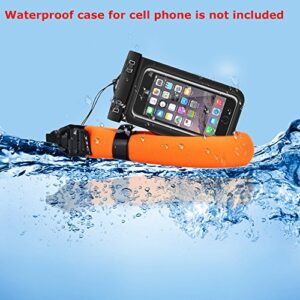 JJC Waterproof Camera Float Strap Cell Phone Float Strap Compatible with Olympus TG-6 TG-5 TG-4 Nikon W300 W100 Canon D30 Fuji XP140 XP130 XP90 XP80 Smartphone iPhone Samsung Inside Waterproof Case