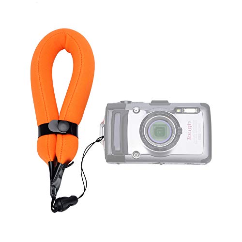 JJC Waterproof Camera Float Strap Cell Phone Float Strap Compatible with Olympus TG-6 TG-5 TG-4 Nikon W300 W100 Canon D30 Fuji XP140 XP130 XP90 XP80 Smartphone iPhone Samsung Inside Waterproof Case