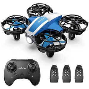 holyton mini drone for kids beginners, remote control micro quadcopter with 21 mins flight time, auto rotation, auto hover, circle fly, 3d flip, throw to go, nano indoor toys for boys and girls