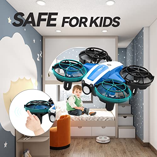 Holyton Mini Drone for Kids Beginners, Remote control Micro Quadcopter with 21 Mins Flight Time, Auto Rotation, Auto Hover, Circle Fly, 3D flip, Throw to Go, Nano Indoor Toys for Boys and Girls