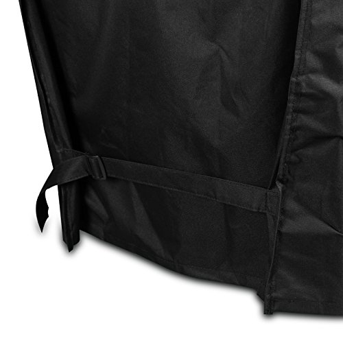 Garden Home Outdoor 617037063672 Heavy Duty Grill Cover, Black, 64'' L