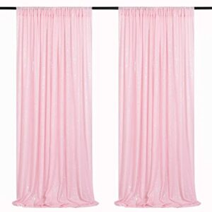 pink sequin backdrop 2 panels 2ftx8ft birthday party backdrop curtains glitter baby shower backdrop pink backdrop