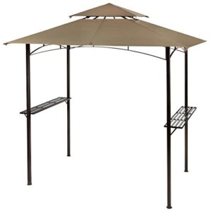 garden winds replacement canopy top cover for the bbq gazebo – riplock 350