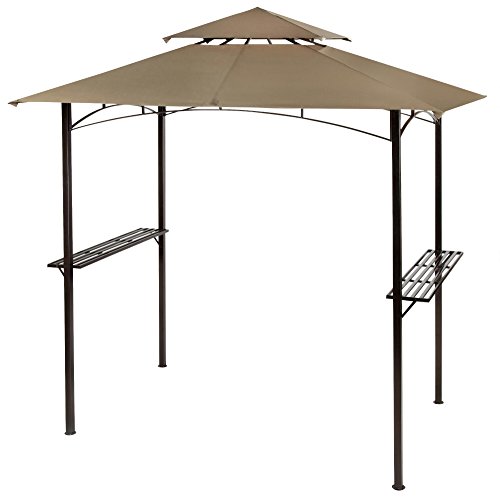 Garden Winds Replacement Canopy Top Cover for The BBQ Gazebo - RipLock 350