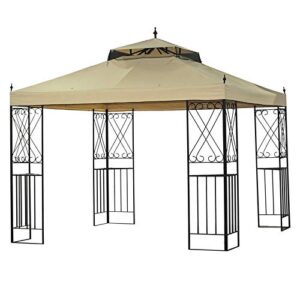 garden winds replacement canopy top cover for the classic scroll 10′ x 12′ gazebo – 350