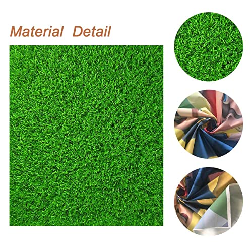 Nature Green Grass Backdrops for Photography 6x6FT Spring Realistic Grass Lawn Backgrounds for Baby Shower Birthday Party Photoshoot LUCKBTY LUZZ440