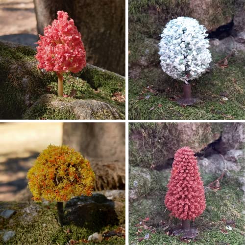 Miniature Fairy Garden Accessories Outdoor, Terrarium Fairy Garden Supplies Kit, Zen Garden Accessories, Tiny Figurines Set, Micro Ornaments Kit, Miniatures Dollhouse Decorating, Japanese Desk Top