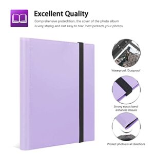 432 Pockets Photo Album for Fujifilm Instax Mini Camera, Polaroid Snap PIC-300 Z2300 Instant Camera, 2x3 Photo Album Book for Fujifilm Instax Mini 11 12 9 Evo 90 70 40 8 7 LiPlay Instant Camera (purple)