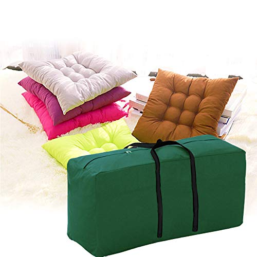 Linkool Outdoor Patio Furniture Seat Cushions Storage Bag with Zipper and Handles 68x30x20 Inches Waterproof