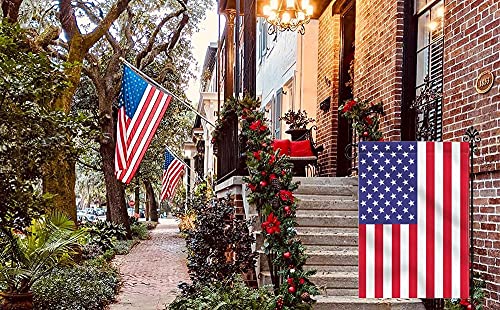 American Flag Garden Flag US Flag Double-Sided Yard Outdoor Decorations Sign