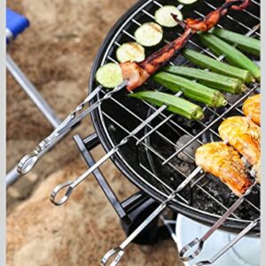 BBQ Grill Tools Set, 20 PCS BarbecueTools for Garden Party, Stainless Steel Grill BBQ Utensils Set for Outdoor Camping Cross-Country, Utensils Case for Travel (20 PCS)