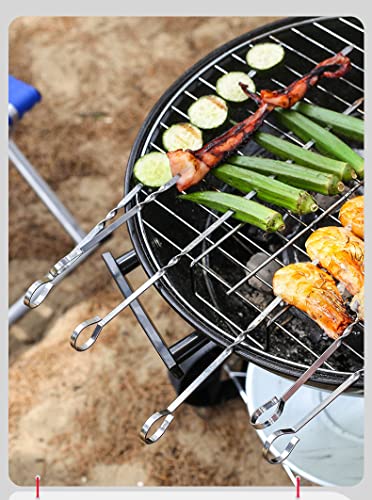 BBQ Grill Tools Set, 20 PCS BarbecueTools for Garden Party, Stainless Steel Grill BBQ Utensils Set for Outdoor Camping Cross-Country, Utensils Case for Travel (20 PCS)