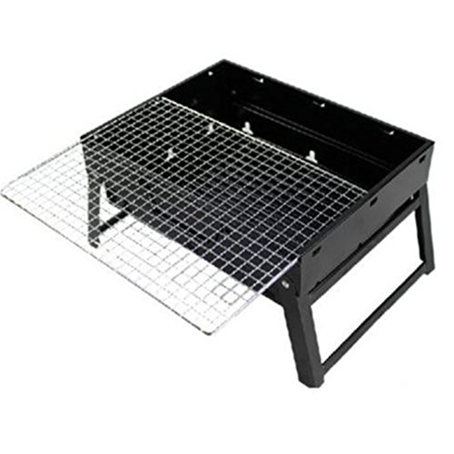 Xiaokeis Barbecue Net Grill, Multi-Purpose Stainless Steel Mesh BBQ Grill Grates Grids Wire Rack Gas/Charcoal Grill Cooking Replacement Net for Camping Outdoor Garden Picnic(9.8x15.7in)