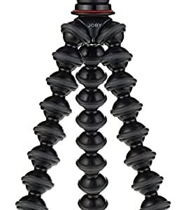 Joby JB01503 GorillaPod 1K Kit. Compact Tripod 1K Stand and Ballhead 1K for Compact Mirrorless Cameras or Devices up to 1k (2.2lbs). Black/Charcoal.