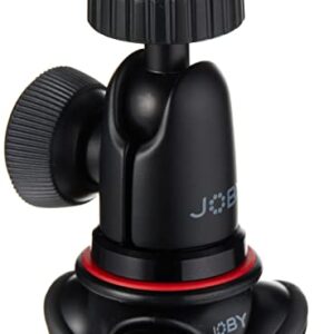 Joby JB01503 GorillaPod 1K Kit. Compact Tripod 1K Stand and Ballhead 1K for Compact Mirrorless Cameras or Devices up to 1k (2.2lbs). Black/Charcoal.